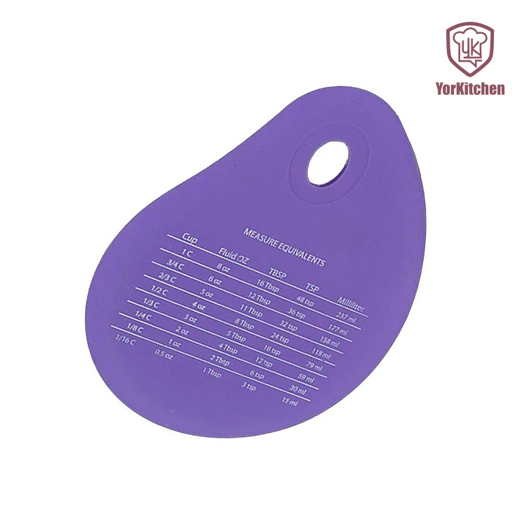 

Pastry Cutter Bowl Scraper With Measurement Silicone Dough Spatula