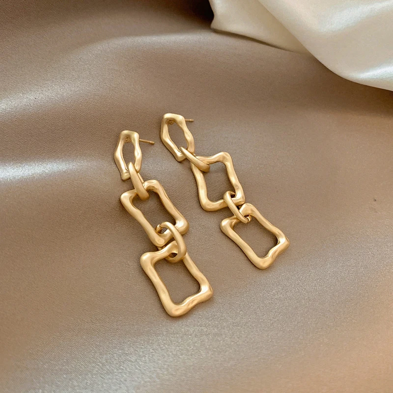 

Vintage Geometric Simple Joker Elegant Ear Cuff Women Fashion Jewelry Clip On Earrings