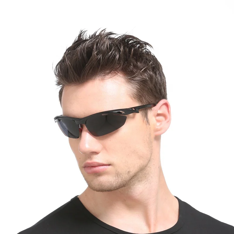 

2021 Newest Stylish PC Frame Gradient Lens Sun Glasses Bike Cycling Polarized UV400 Outdoor Sports Sunglasses For Men Women, Custom colors