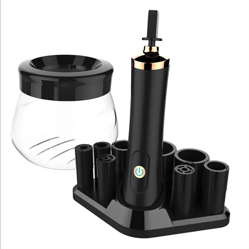 

Makeup Brush Cleaning Machine, Electric Scrubber, Quick-drying, Automatic Spin Dryer, White black red green
