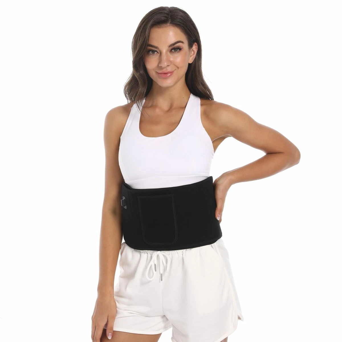 

Fat loss effect home use waist belt with LED red light near infrared therapy
