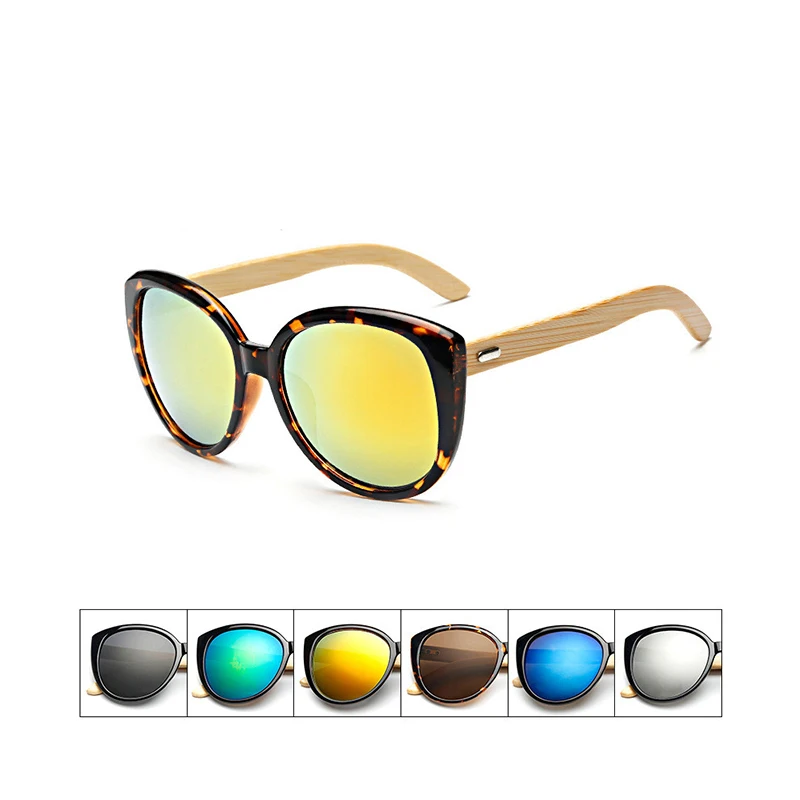 

2021 new wooden sunglasses men's UV400 sunglasses women's glasses original bamboo sunglasses
