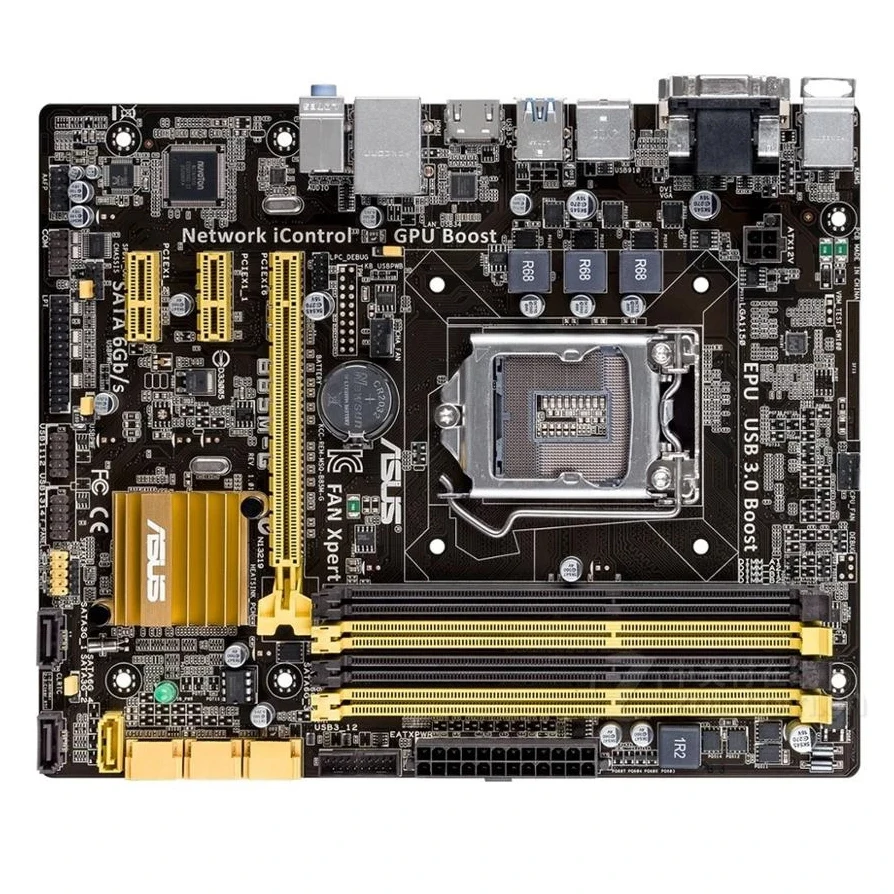 

ASUS Used LGA1150 B85M-G Motherboard M-ATX B85M DDR3 For Intel B85 32GB Desktop Mainboard USB3 SATA3