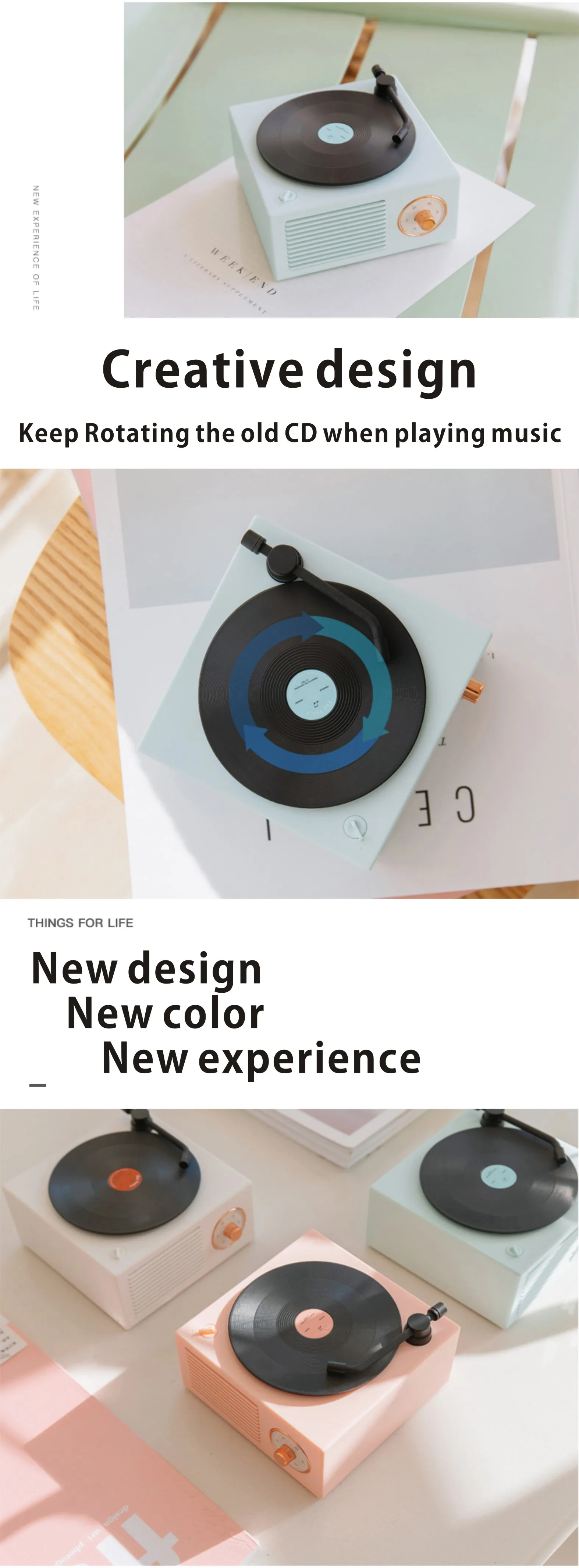2020 New Amazon X10 Vinyl Portable Bluetooth Smart Sound Speaker - ANKUX.COM