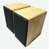 Customized custom passive full-range audio box empty box solid wood diy hivi speaker wooden shell 8106.5 inch 4