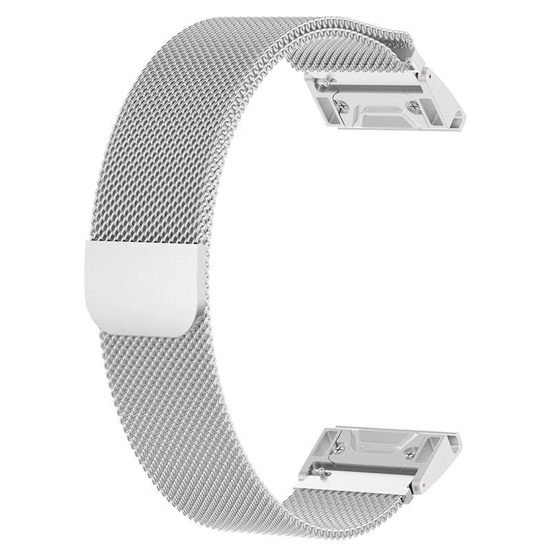 

20mm Stainless Steel Milanese Loop Watch Band Strap for Garmin fenix 5s / 5s plus