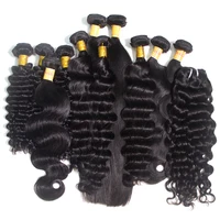 

Free Sample Virgin Mink Brazilian Human Hair Weave Bundles , Wholesale Raw Straight Wave Curly Extension Cuticle Aligned Hair