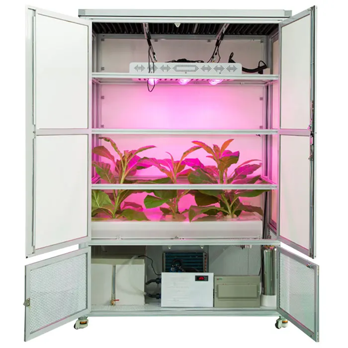 WW+CW+BLUE+RED+IR+UV Super Quality green house grow cabinets grow tent complete kit indoor automatic grow box