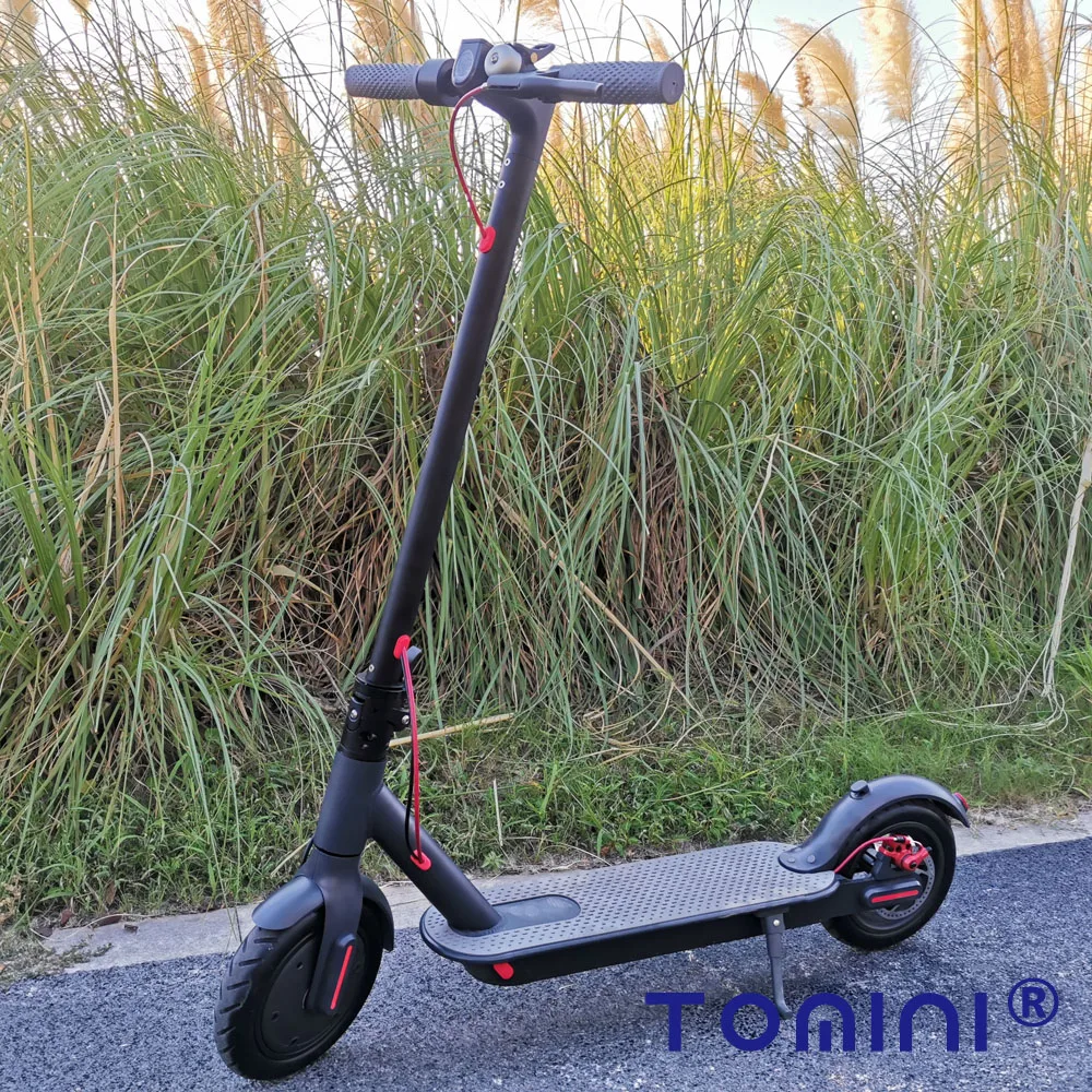

Portable sharing xiao mi M365 8 inch mini foldable electric kick scooter with 20 miles range, Black