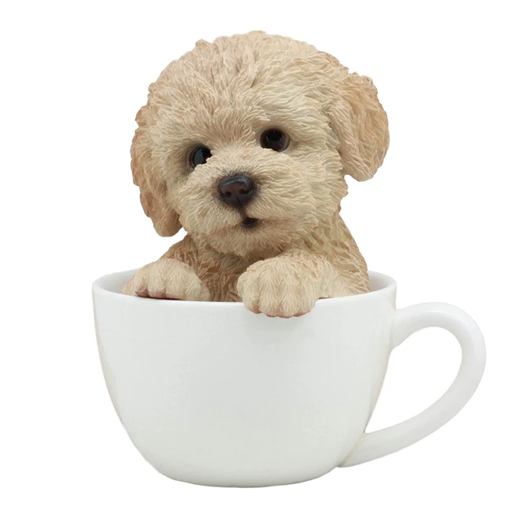 teacup puppy toy realistic