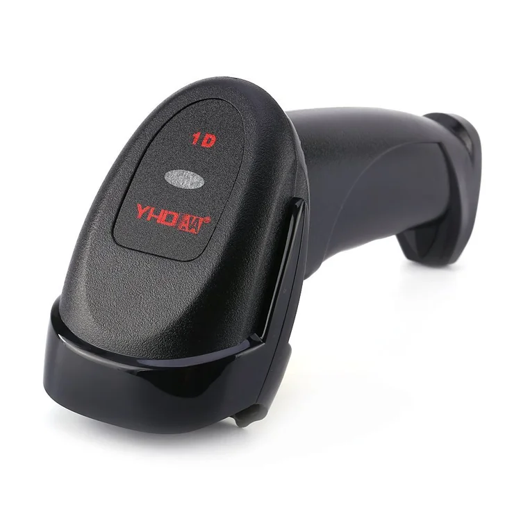 

Manufacturer oem 300 line/sec 32bit 1D usb YHDAA Laser china barcode scanner, Black