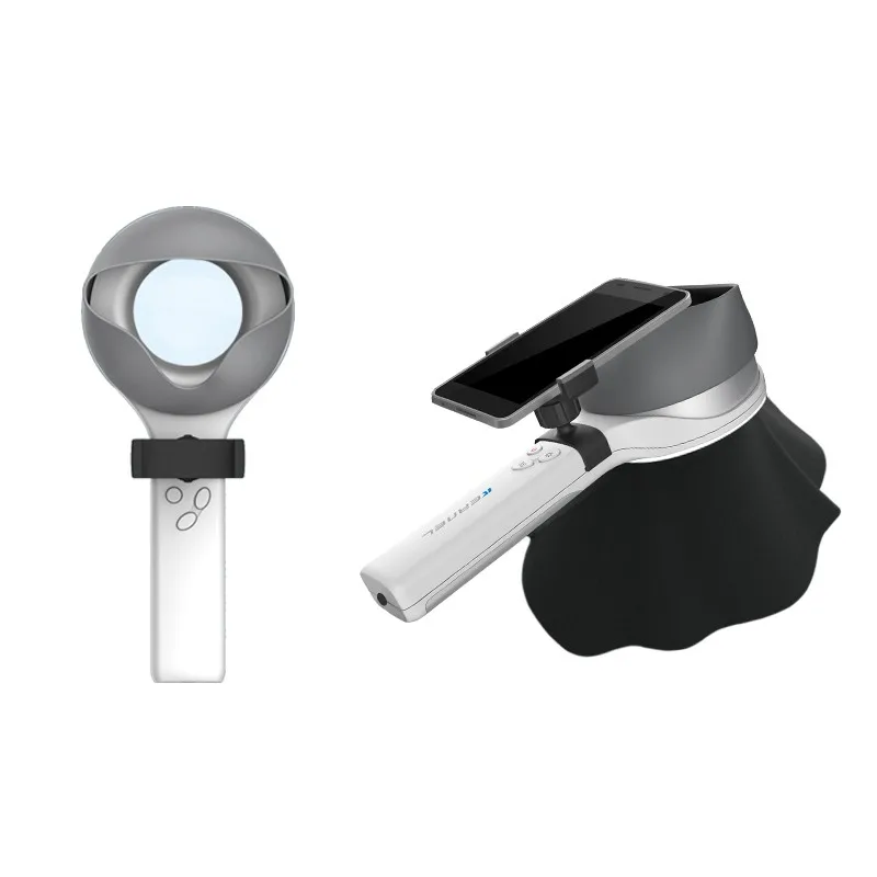 
handheld built-in battery dermatoscope UVA light wood lamp skin analyzer for vitiligo psoriasis detection 