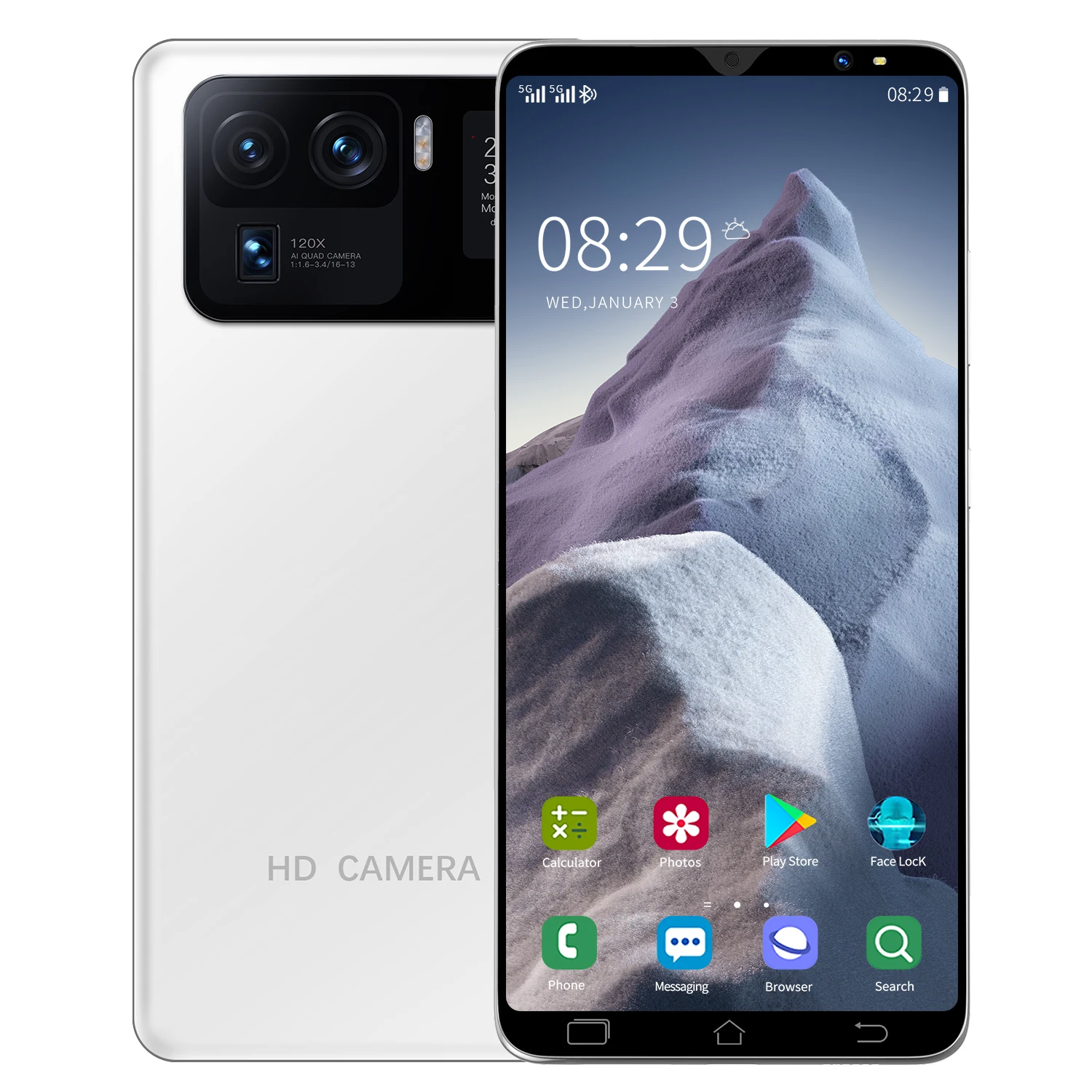 

free shipping custom telefonos M11U 6.1 Inch phones mobile android wholesale celulares baratos