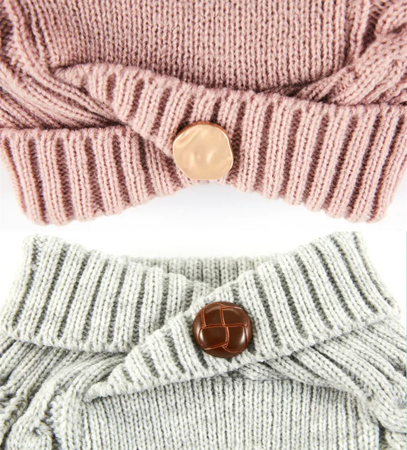 

Ready To Ship Hand Knit Cable Grey Oatmeal Puppy Pet Dog Sweater dog apparel, Sweater:pink / grey scarf:pink / orange / white