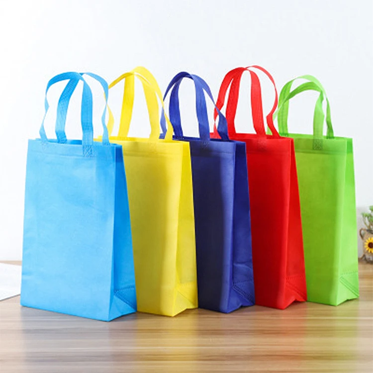 

High quality cheap folding reusable non woven tote shopping bag in stock, As show