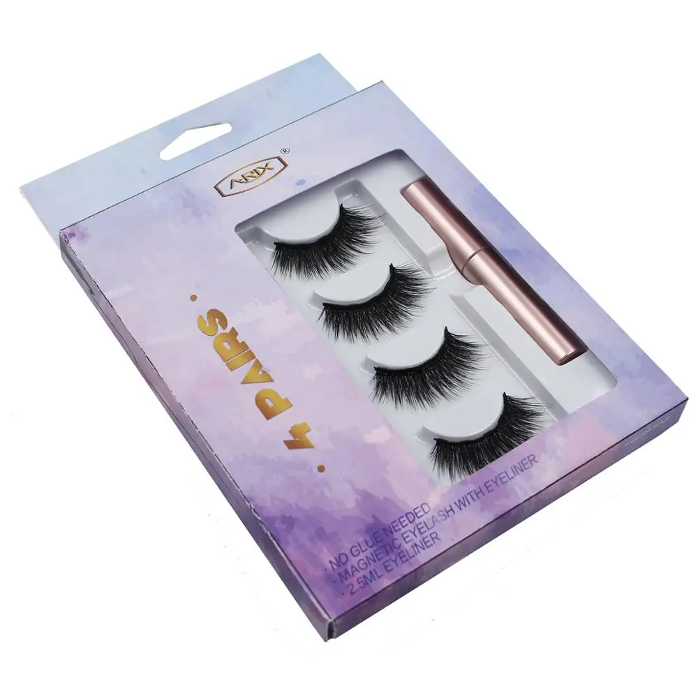 

RTS Fast Shipping Magnetic Eyeliner Lash 5 Magnets Magnetic Eyelash with Eyeliner