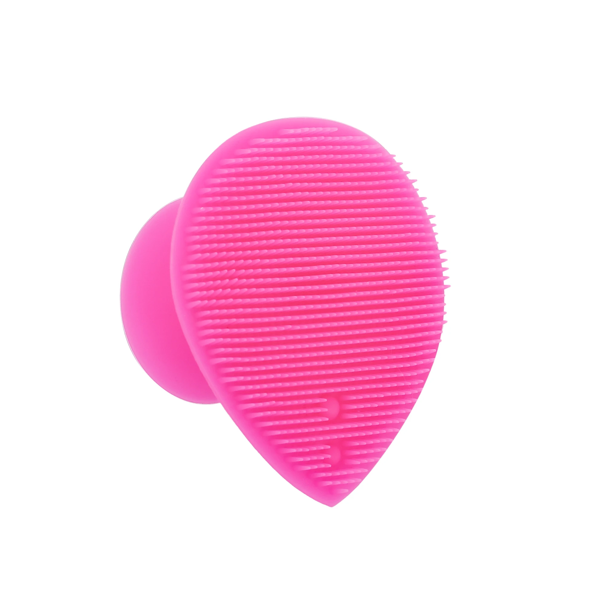 

Multifunctional Silicone Face Cleansing Facial Washing Scrubber, Pink blue gree