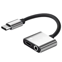 

Realtek Dac + Pd Charging 2 In 1 Usb Type C Male To 3.5Mm Female Usb C Fast Charging Compatible With Galaxy Note 10/10 Plus