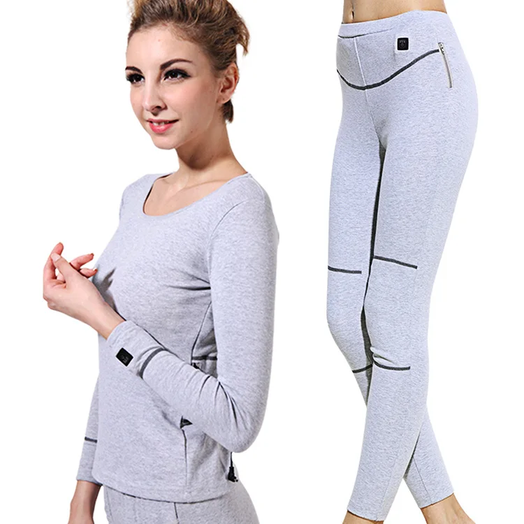 

Women Winter Hot Sale Keep Body Warm Heating Thermal Suit Long Johns Seamless Warm Thermal Heated Underwear