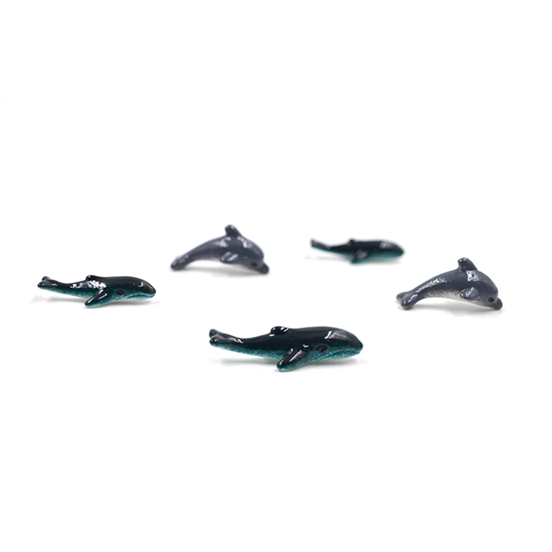 

Unique Products Wholesale Natural Whale Dolphin Rings Resin Jewelry For Women, Translucent