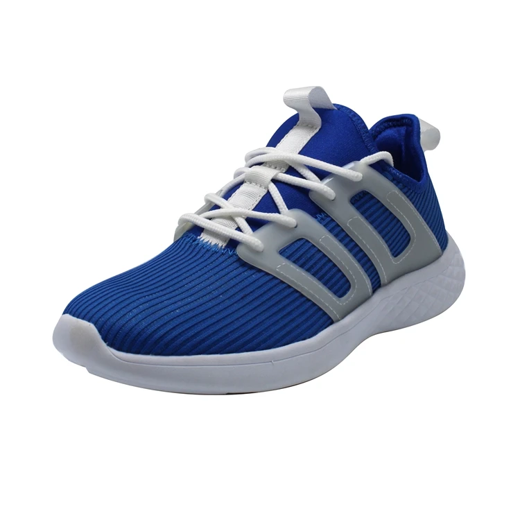 

customize logo Casual Light Weight Breathable High Quality Flat joggers Shoes sock shoes sneakers women, Grey blue