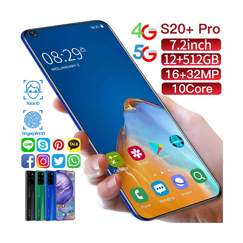 

Hot Selling Android Business Slim HD Dual Camera Big Memory Dual SIM Smart Phone