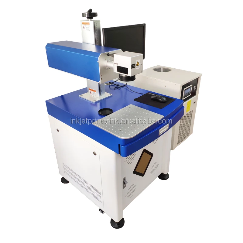 
UV laser Marking machine logo printing machine for cosmetic 4 lines uv code printer 