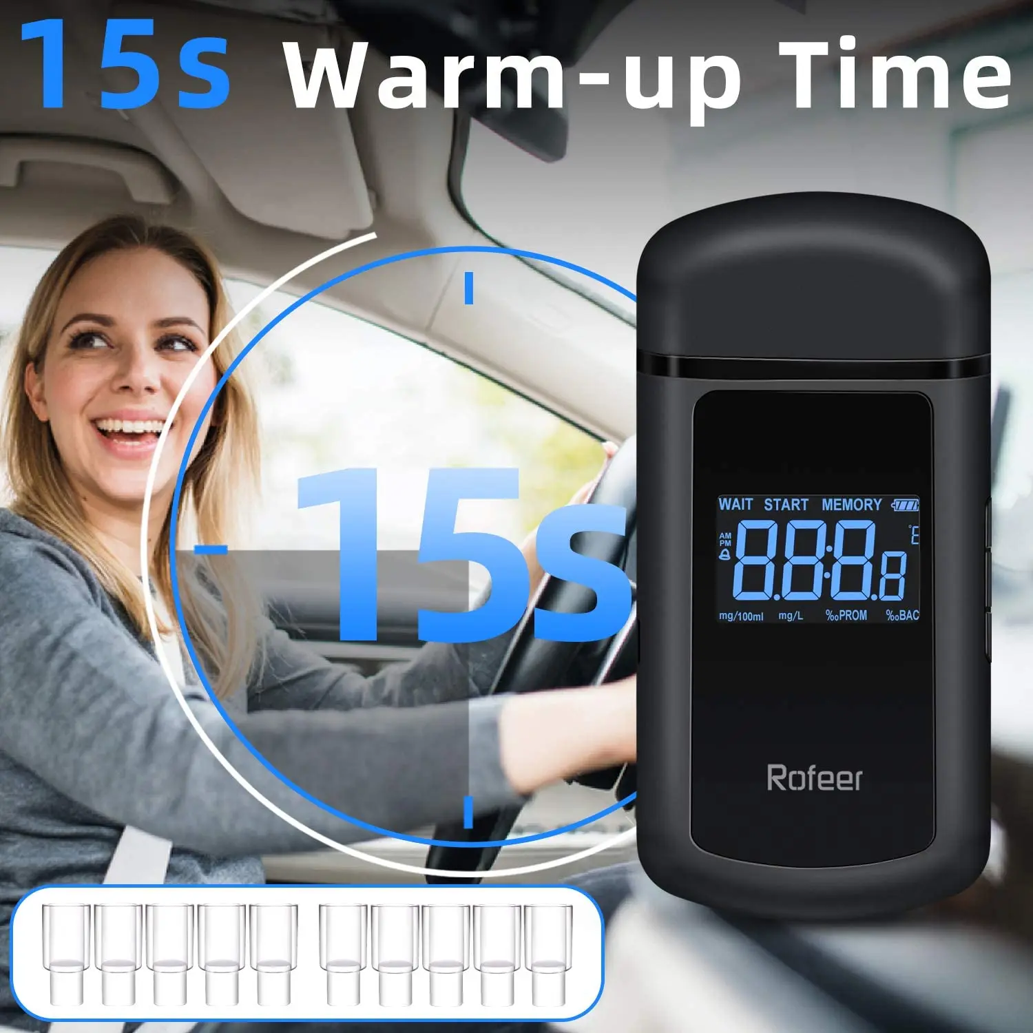 2020 Personal Party Breathalyzers In Bars Fuel Cell Sensor Alcohol