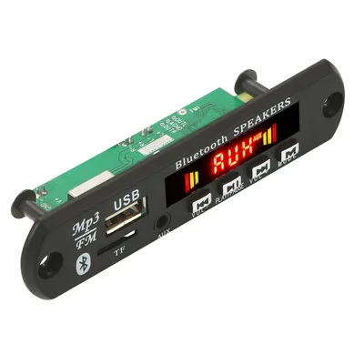 

High quality FM remote decoder board module MP3 decoder board module SD card slot USB, Color personalizado