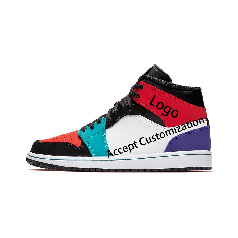 

Factory Wholesale High Quality AJ 1 High Top Made In China Men's And Women's Casual Sports Style Shoes Basketball Sneakers, Customized