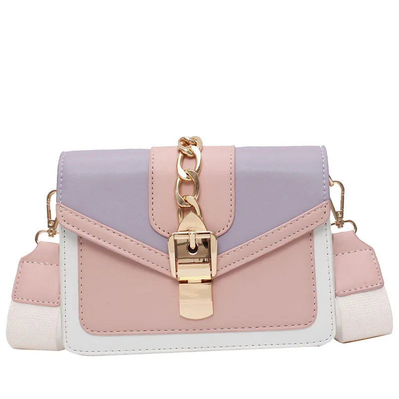 

2021 Fashion Canvas Chain Women Ladies Bags Leather Handbags Women Crossbody Bags For Women Leather