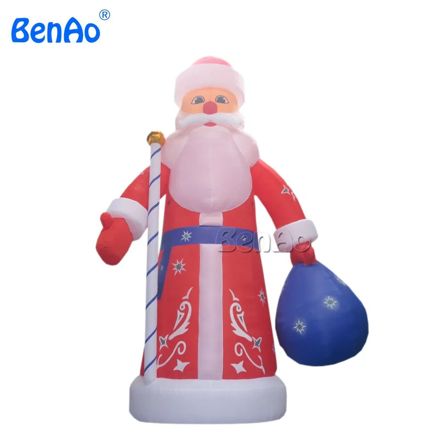 Modern Customized Christmas Decoration Inflatable Santa Claus And Snowman For Sale