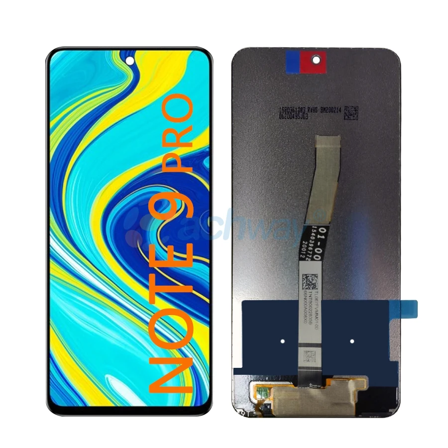 

Original 6.67"LCD For Xiaomi Redmi Note 9 Pro LCD Display Touch Digitizer Screen For Redmi Note 9 pro LCD Screen Replacement