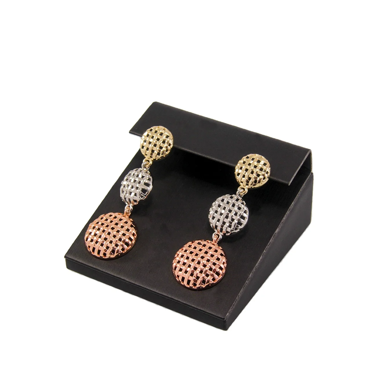 

IEAR stock wholesale hot Selling brass 18k gold Earring Fashion Round Design for Women Gift Party Sterli For Lady Party