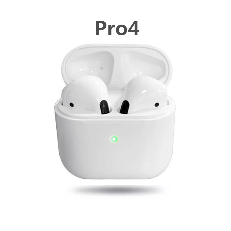 

Pro 4 Sports Noise-Canceling Blue tooths Earphone & Headphone TWS Pro4 Wireless Earbuds Free Shipping's Items Sample