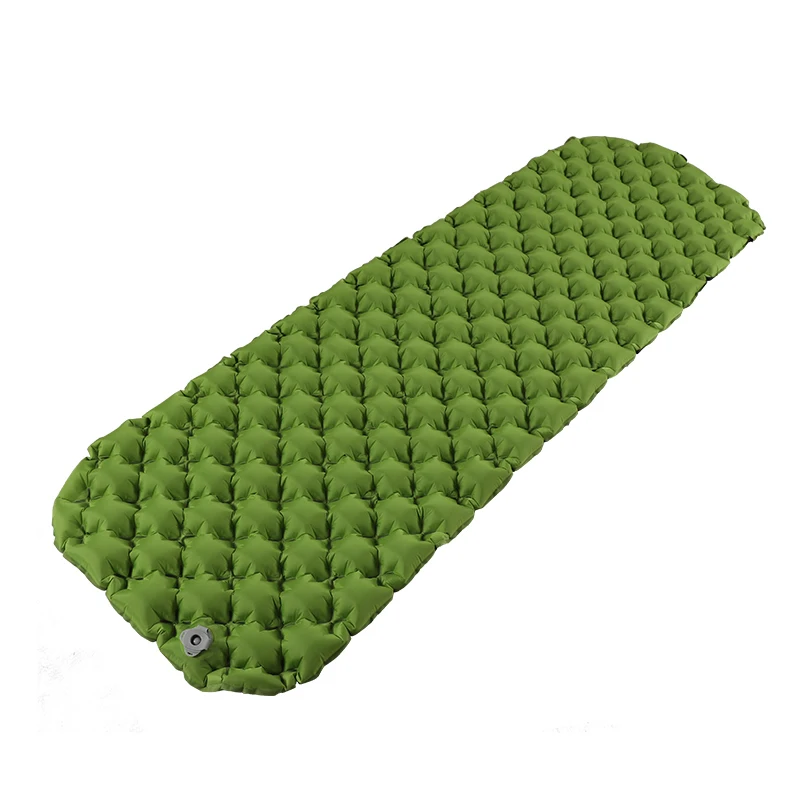 

40D nylon+TPU  486g high quality outdoor self inflating sleeping pad inflated, Customized color