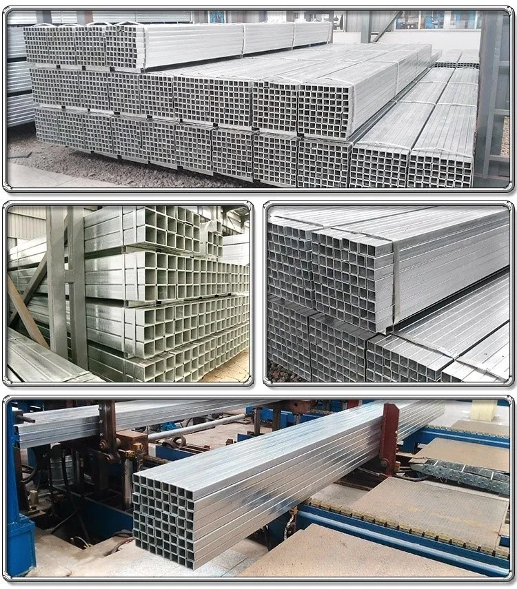 galvanized square steel pipe