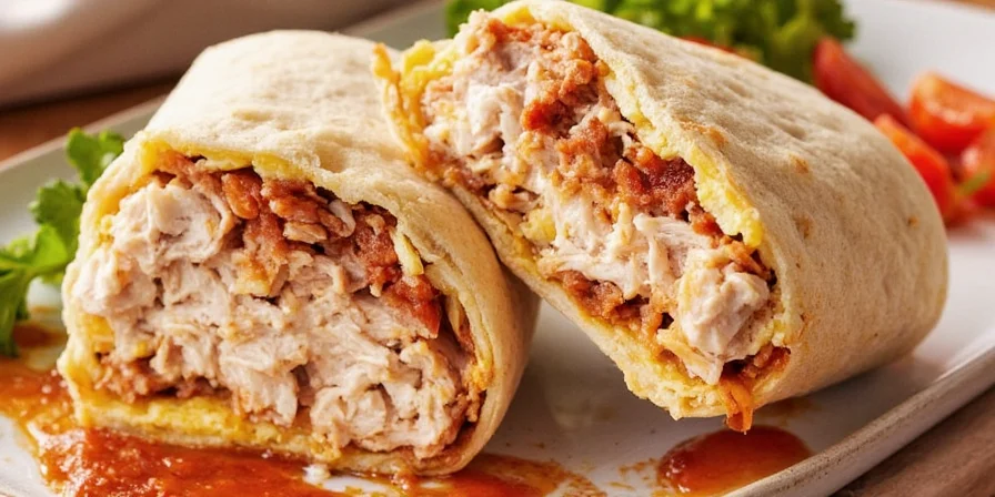 Pulled Pork Burrito Delight