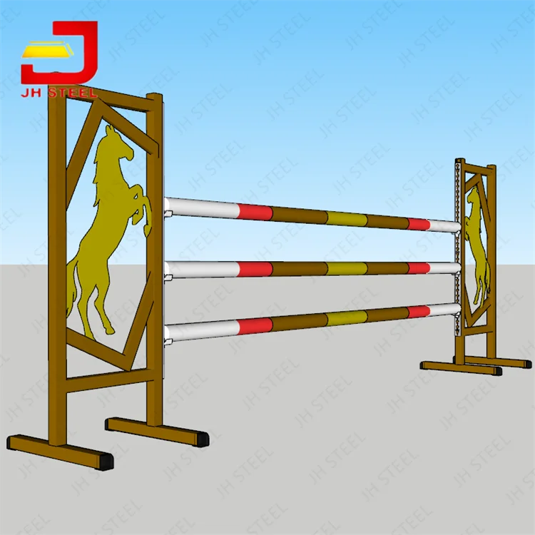 

China Factory High Quality Various Styles Equestrian Portable Horse Jumping Obstacle, Customized color