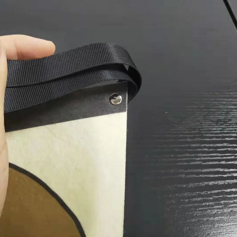 factory wholesale price custom felt triangl pennant flag