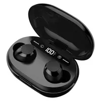 

6mai New C8S TWS Bluetooth 5.0 Earphones 6D Stereo Wireless Earphone Waterproof Headset with LED Display 3000mAh charging box