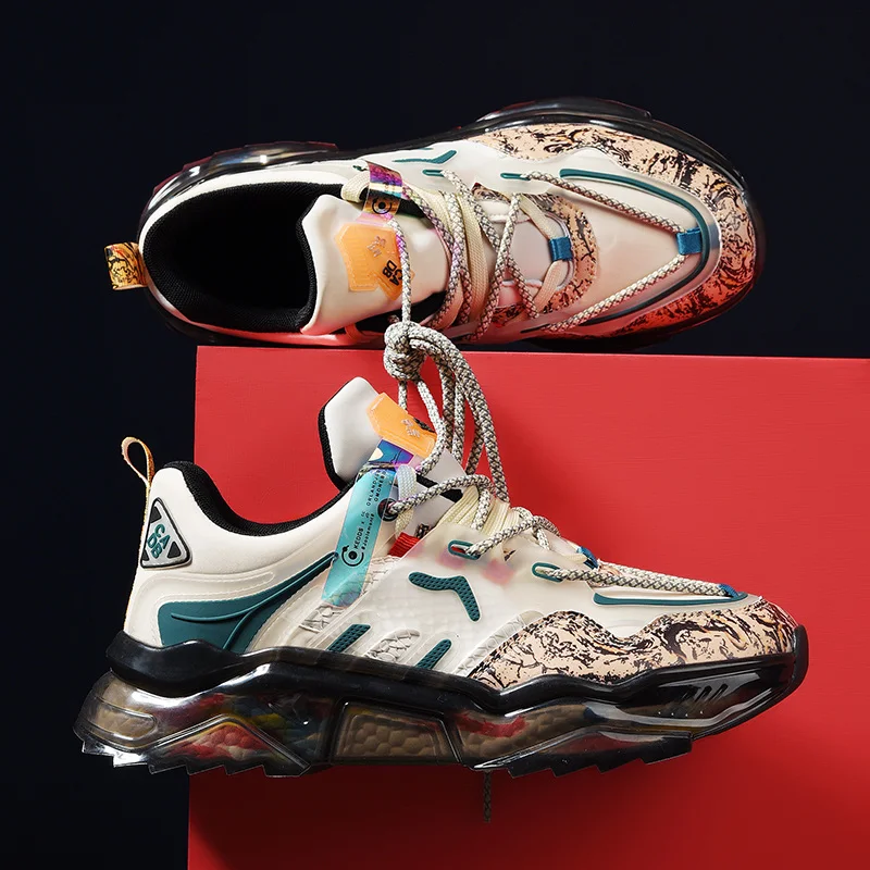 

Jinbeile 2022 New High Quality Men Sneakers Breathable Running Sports Shoes Fashion Shoes for Men Walking Casual shoes