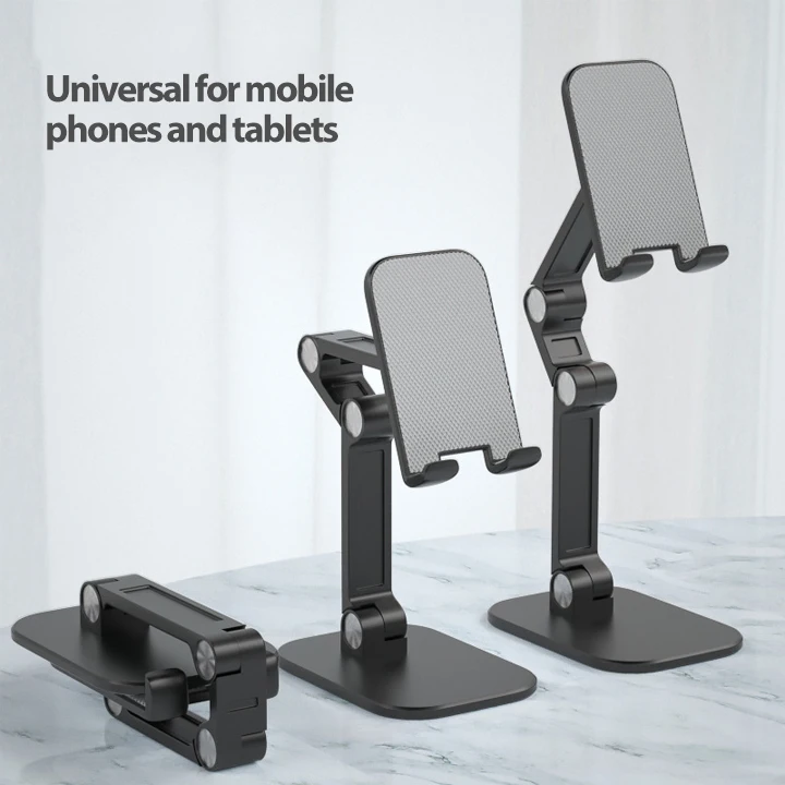 

Foldable Phone Bracket Holder Ergonomic Portable Phone Stand Mobile Phone Holder, White,black,orange