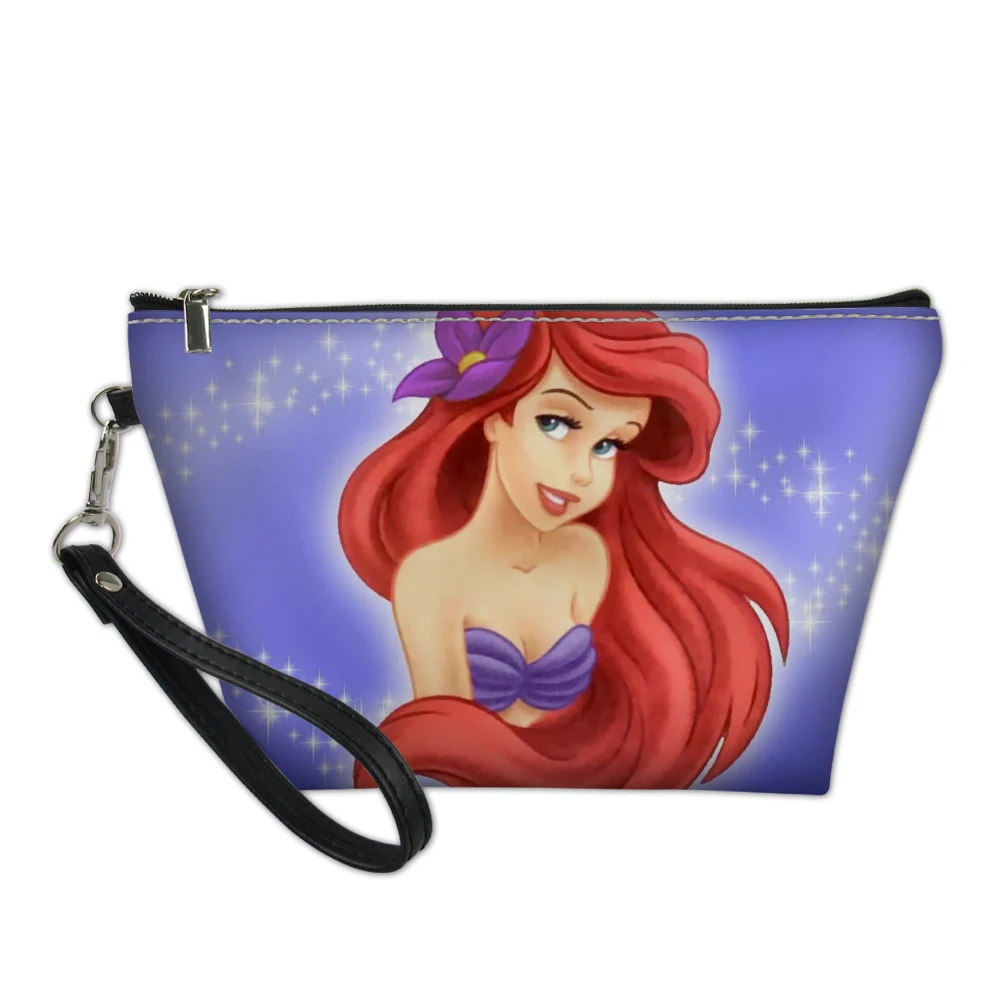 

2021 Fashion Custom 3D Mermaid Printing Cosmetic Bags Women Make Up Bag Pouch Wash Bags Travel Organizer Case