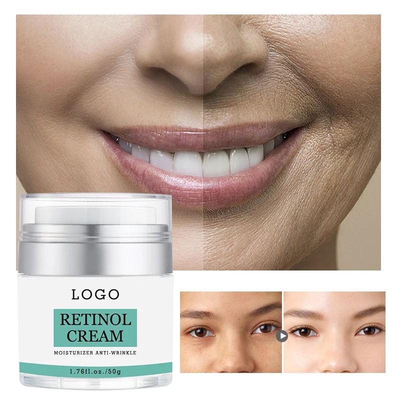 

Custom Anti Aging Retinol Cream Beauty Skin Care Whitening Face Moisturizer Cream
