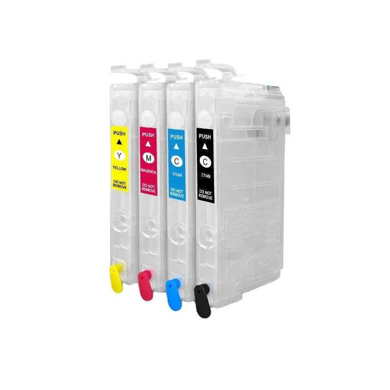 OCBESTJET 812 812XL Refillable Empty Cartridge With Chip for Epson WF-7820 WF-7840 WF-3820 WF-3825 WF-4830 Printer