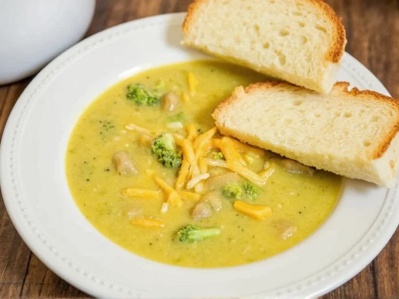 Easy Broccoli Cheddar Soup Recipe in 30 Minutes