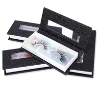 

OEM Made Customized Logo 3D Mink Lashes Packaging Box False Eyelash Box With Window