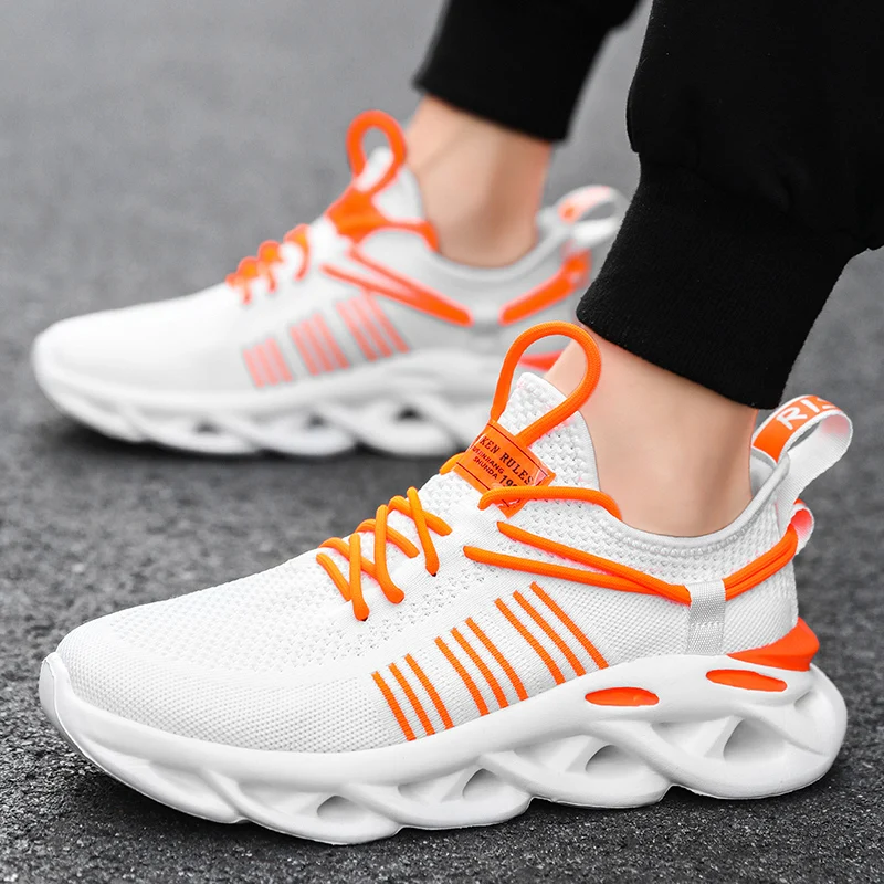 

This new product four color fashion running style sport casual shoes men