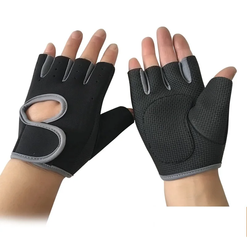 

Wholesale Half Finger Cycling Slip sweat Sports Mittens, As pixture or customized color